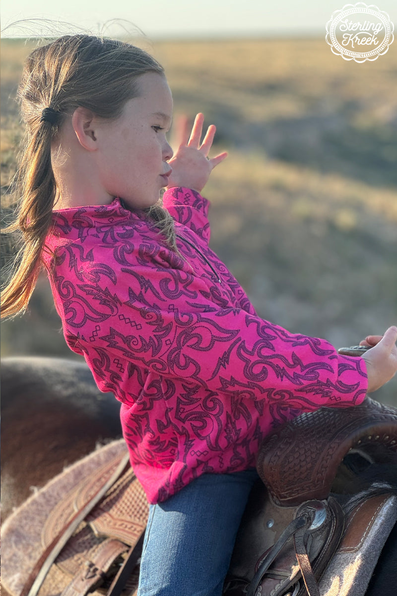 Mini Cowgirl Like Us Pullover