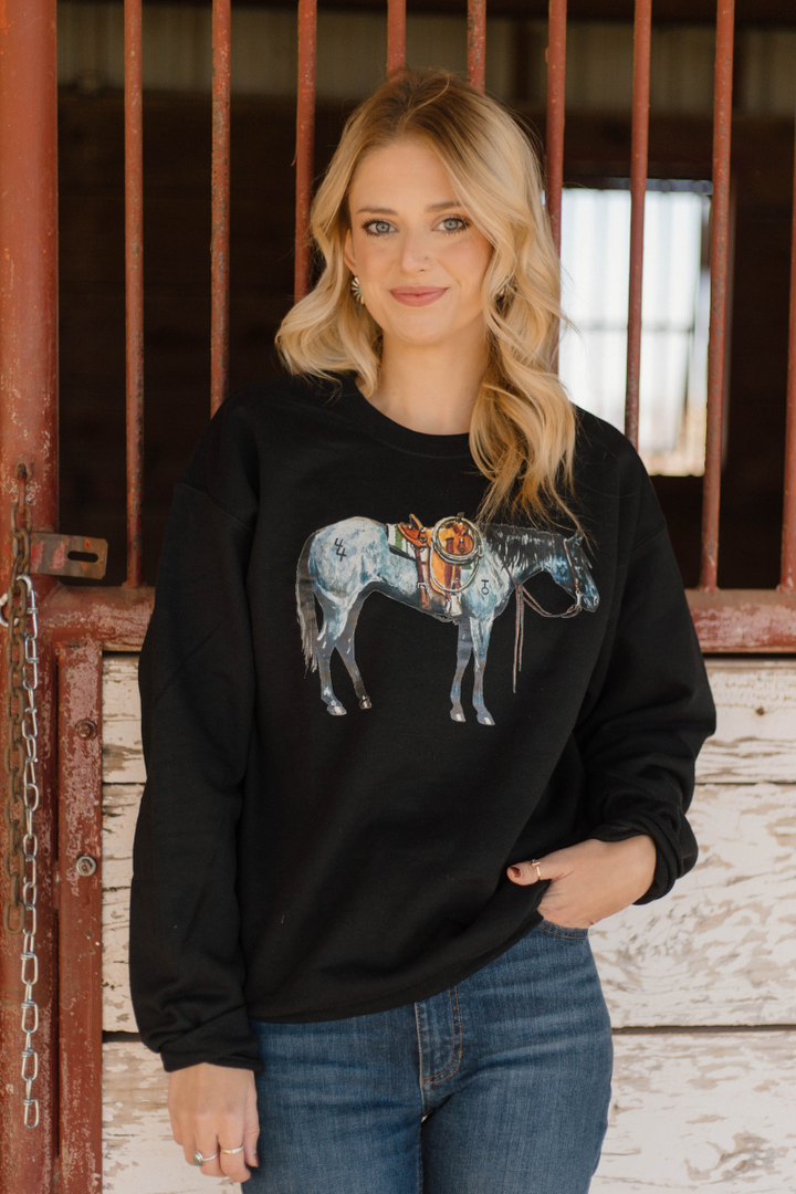 Blu Roan Belle Pullover