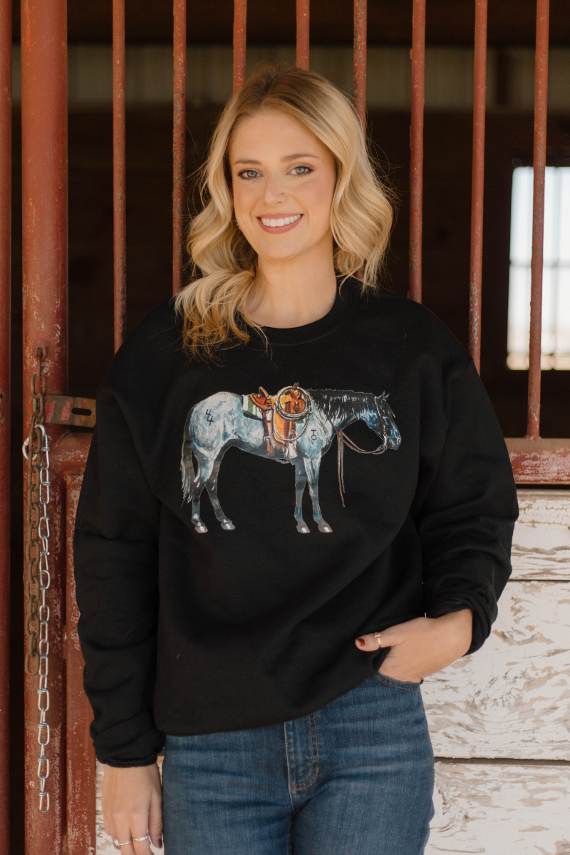 Blu Roan Belle Pullover