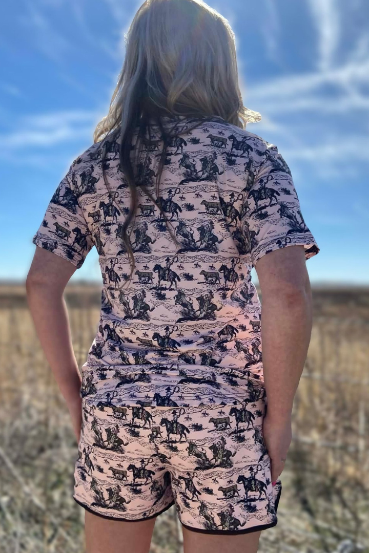 Day Workin Shorts - Blush