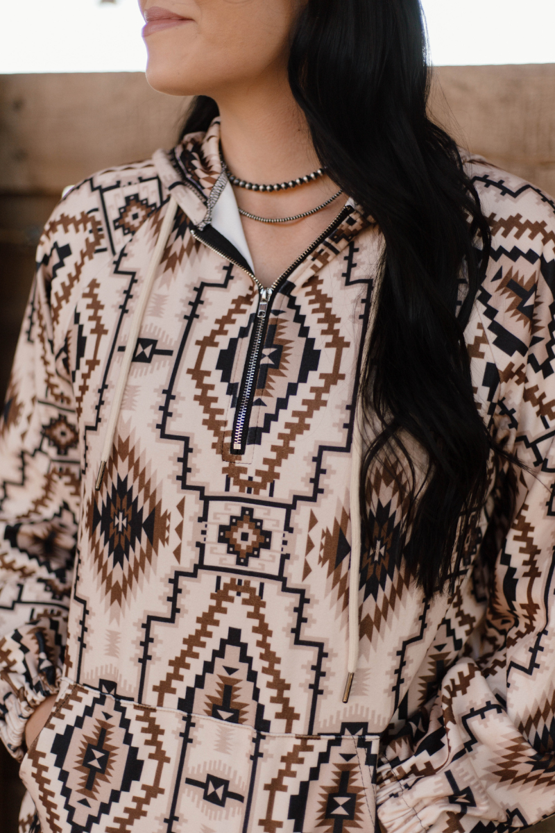 Desert Sands Oversized Pullover