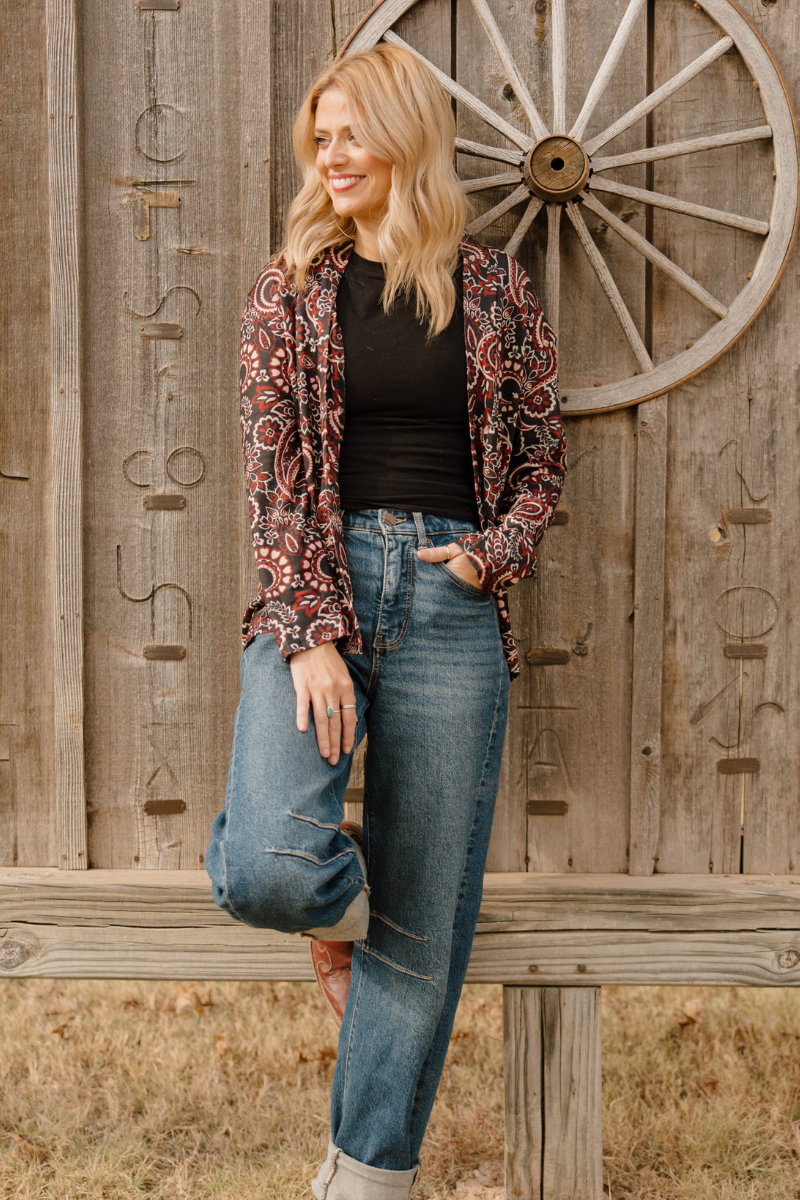 Desert Dahlia Cardigan