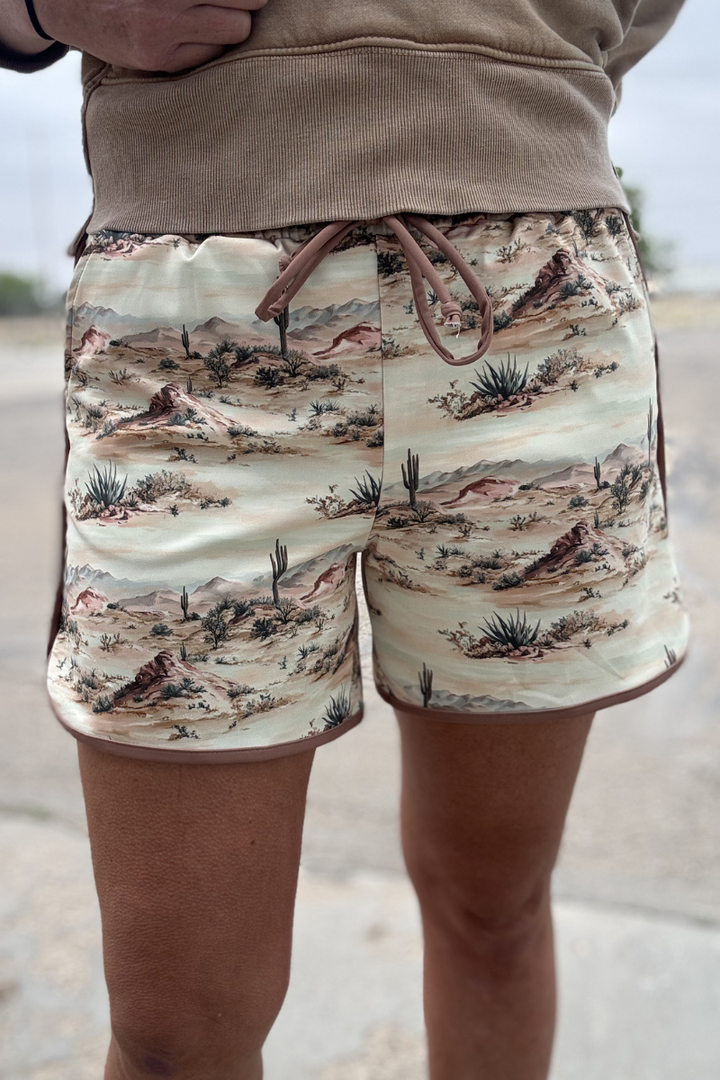 Desert Dune Long Shorts
