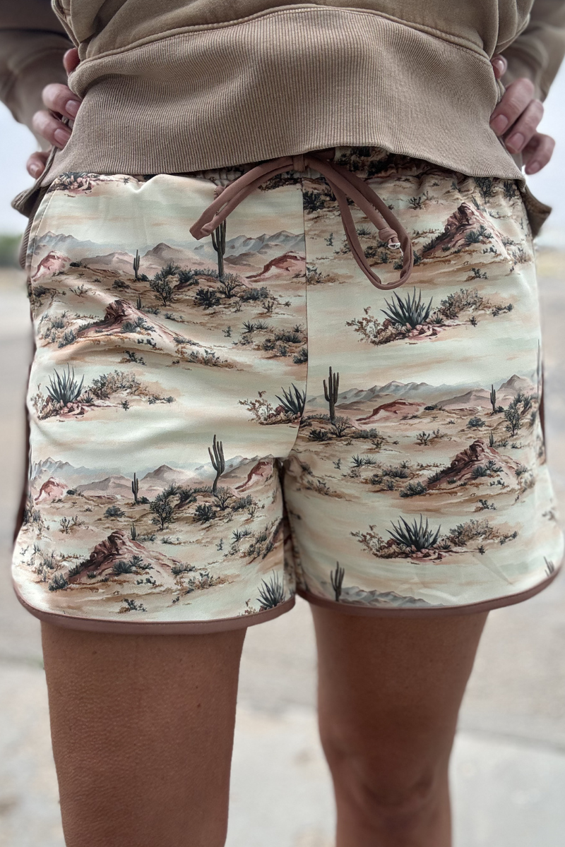 Desert Dune Long Shorts