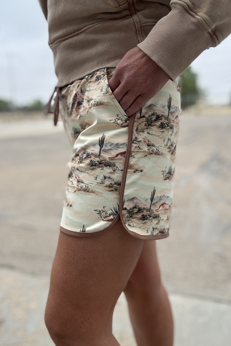 Desert Dune Long Shorts