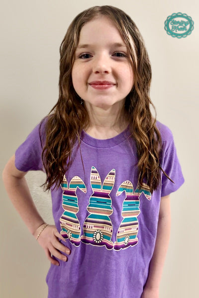 Mini Serape Bunny Tee