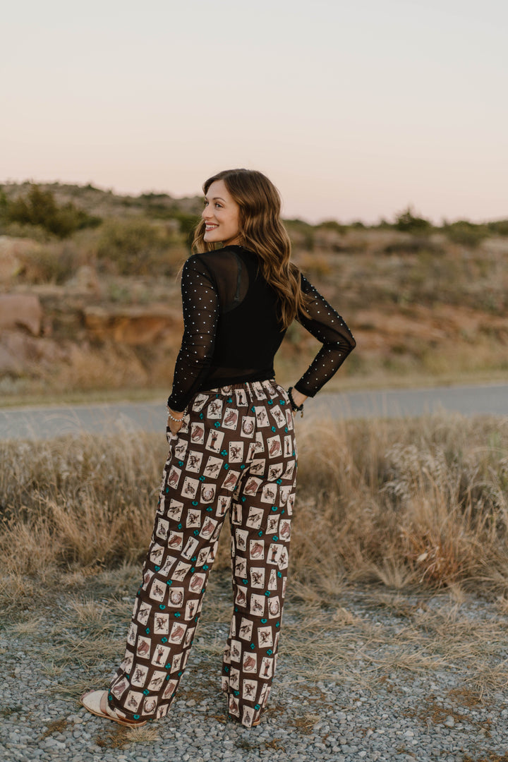 Luck Of The Brand Boxer Pants