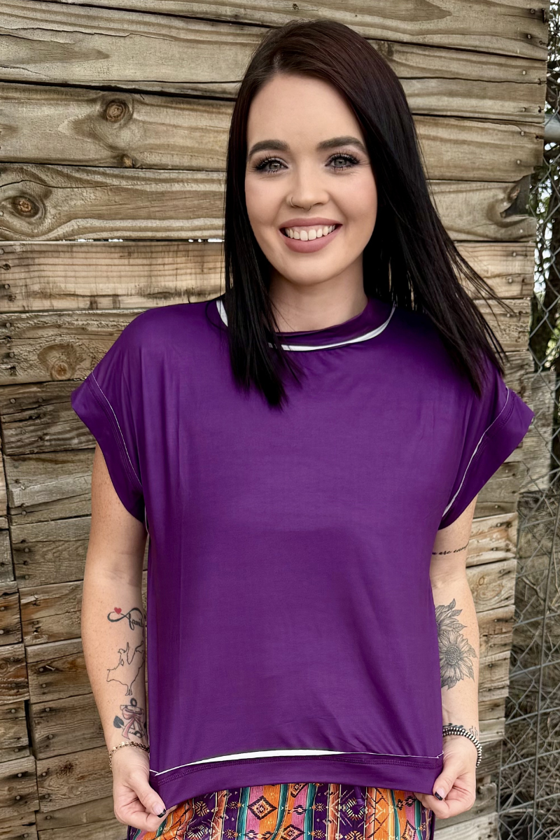 Klassic Kreek Top - Purple