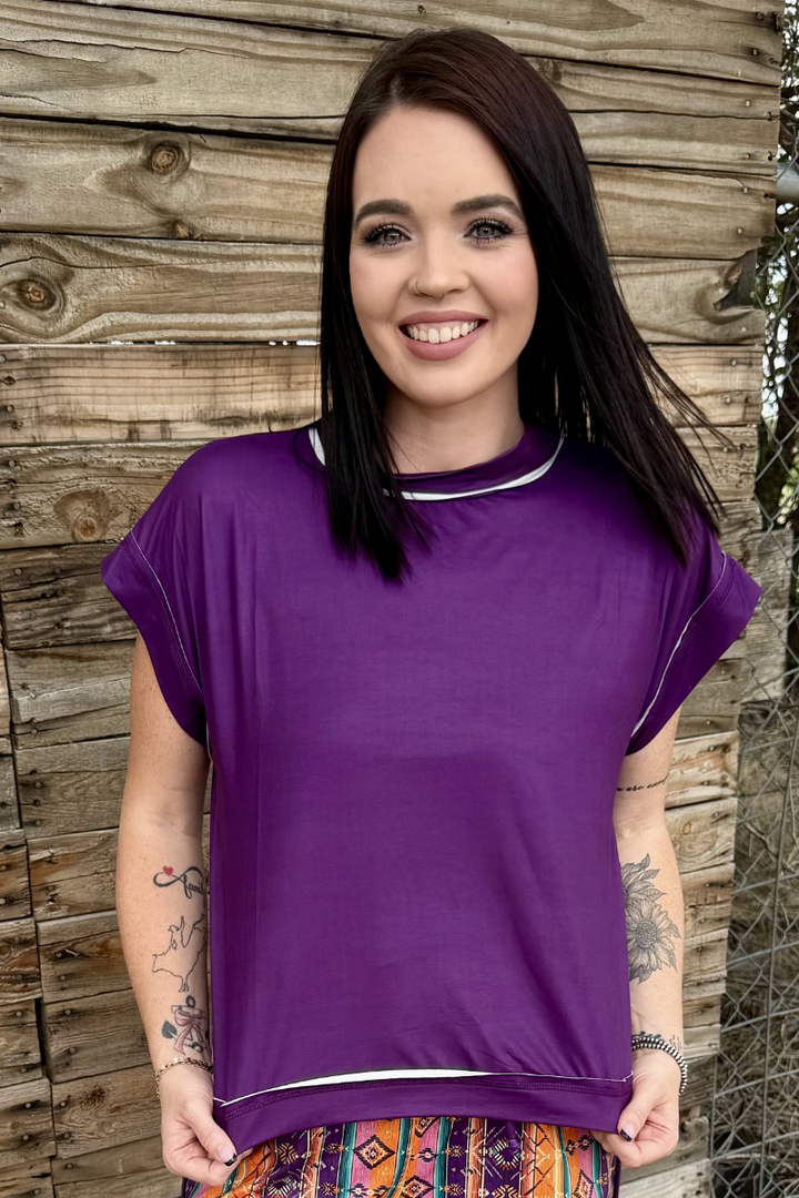 Klassic Kreek Top - Purple