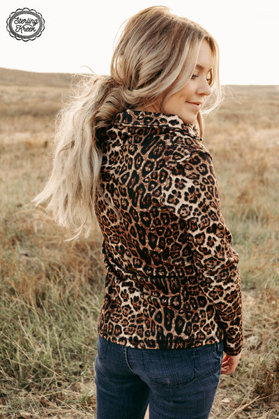Lady In Leopard Pullover