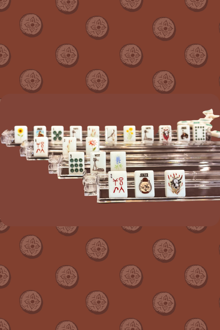 Wild West Mahjong racks ONLY (set of 4)