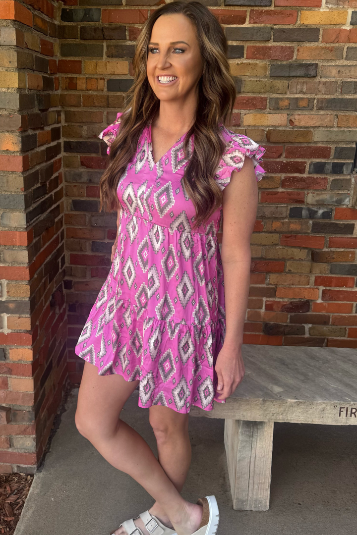 Needed Me Dress Pink