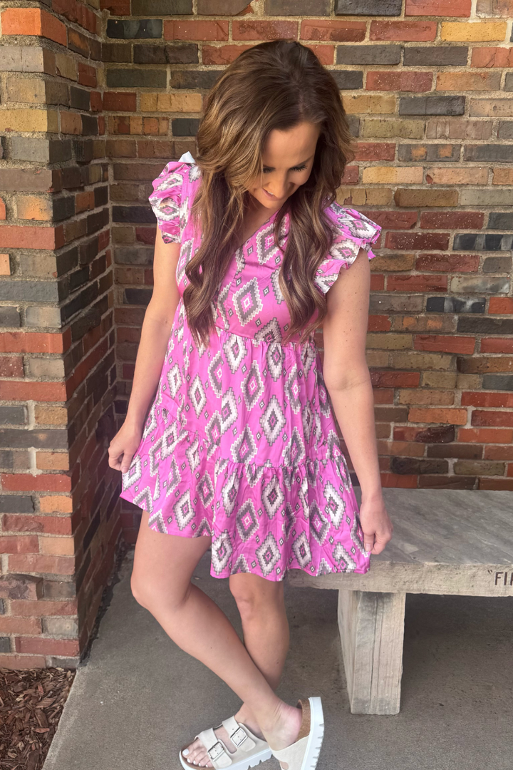 Needed Me Dress Pink