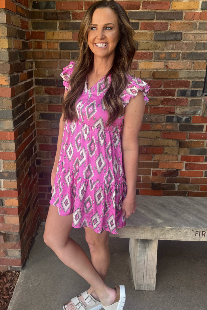 Needed Me Dress Pink