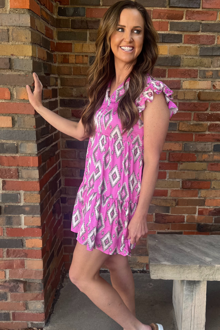 Needed Me Dress Pink