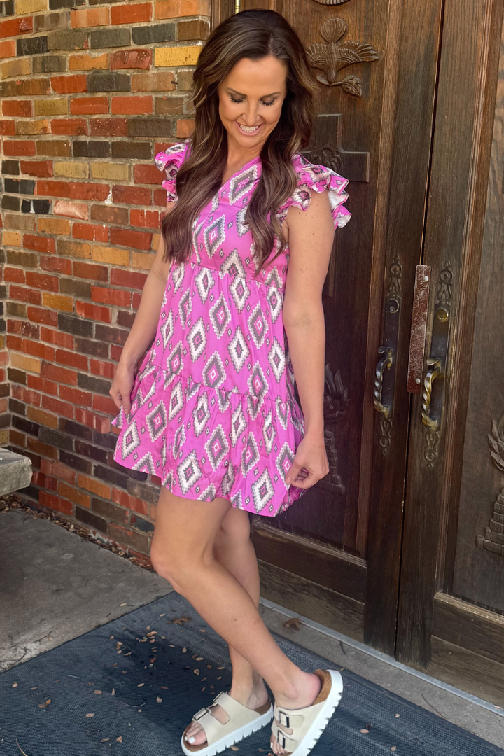 Needed Me Dress Pink