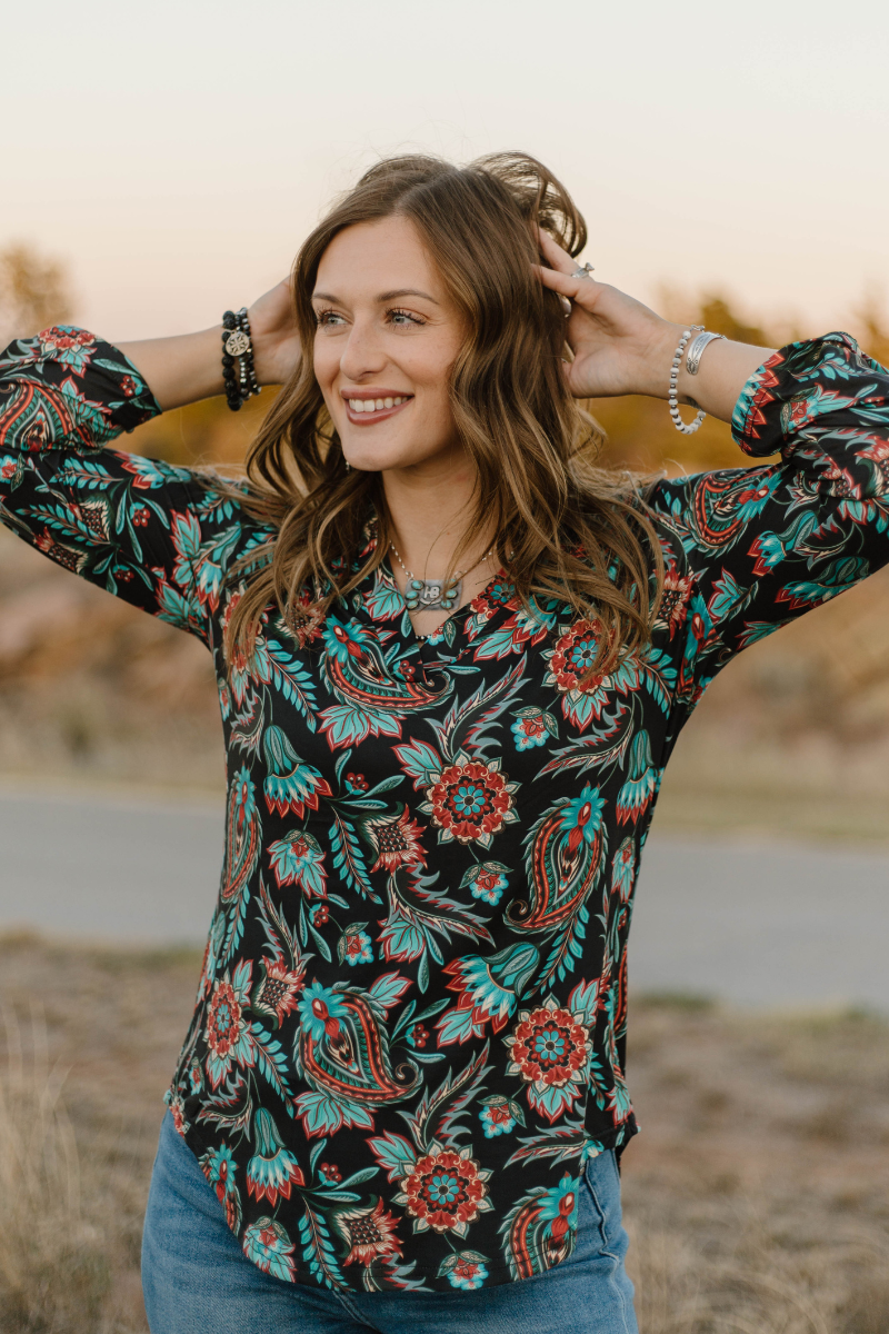 Prairie Bloom Top