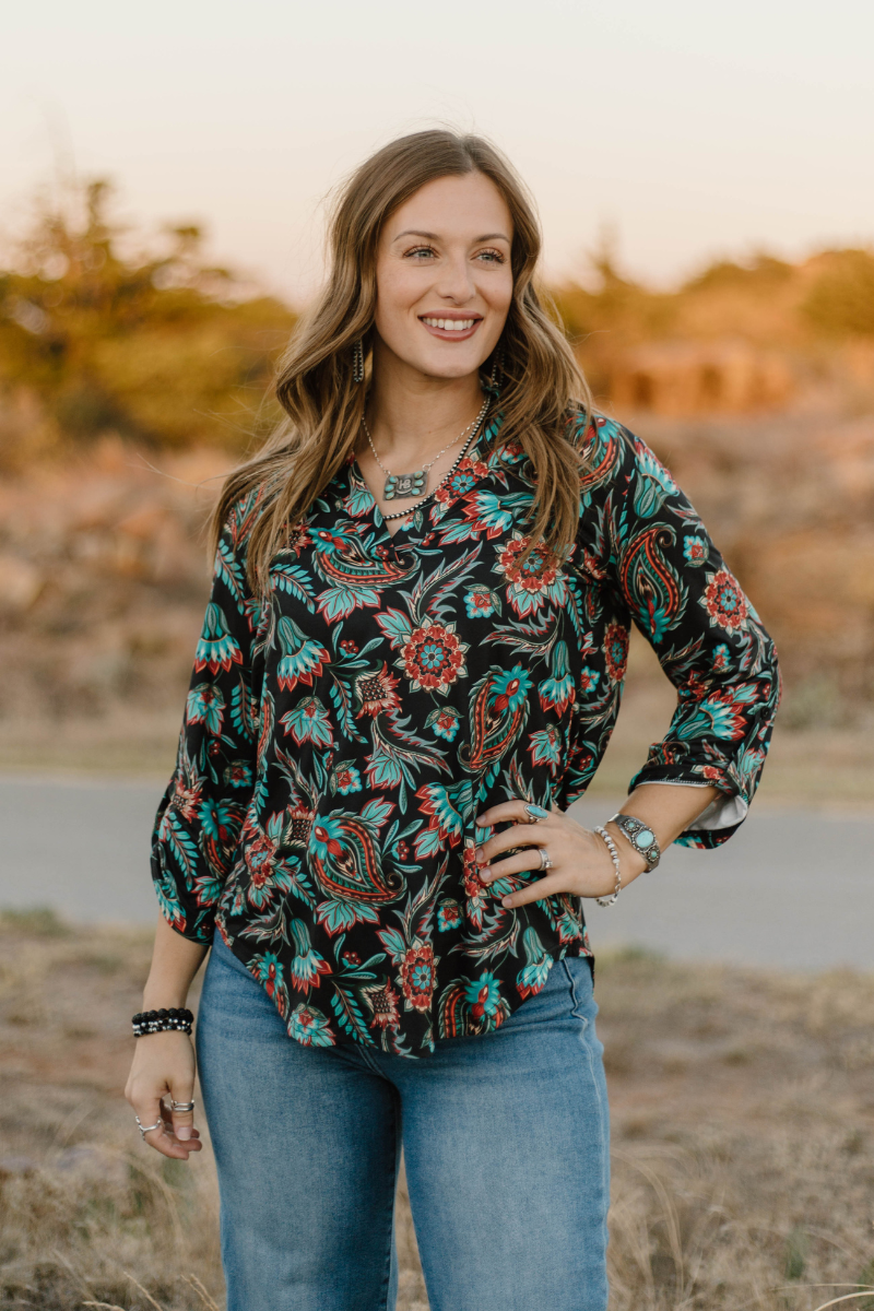 Prairie Bloom Top