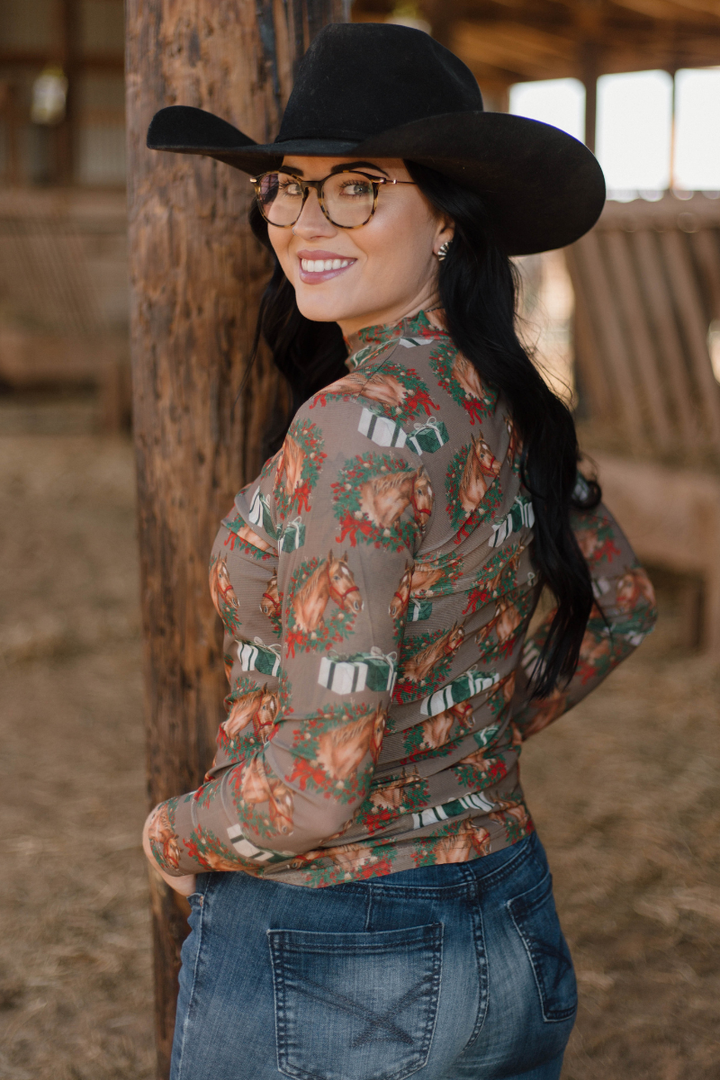 Ribbons on the Range Mesh Top