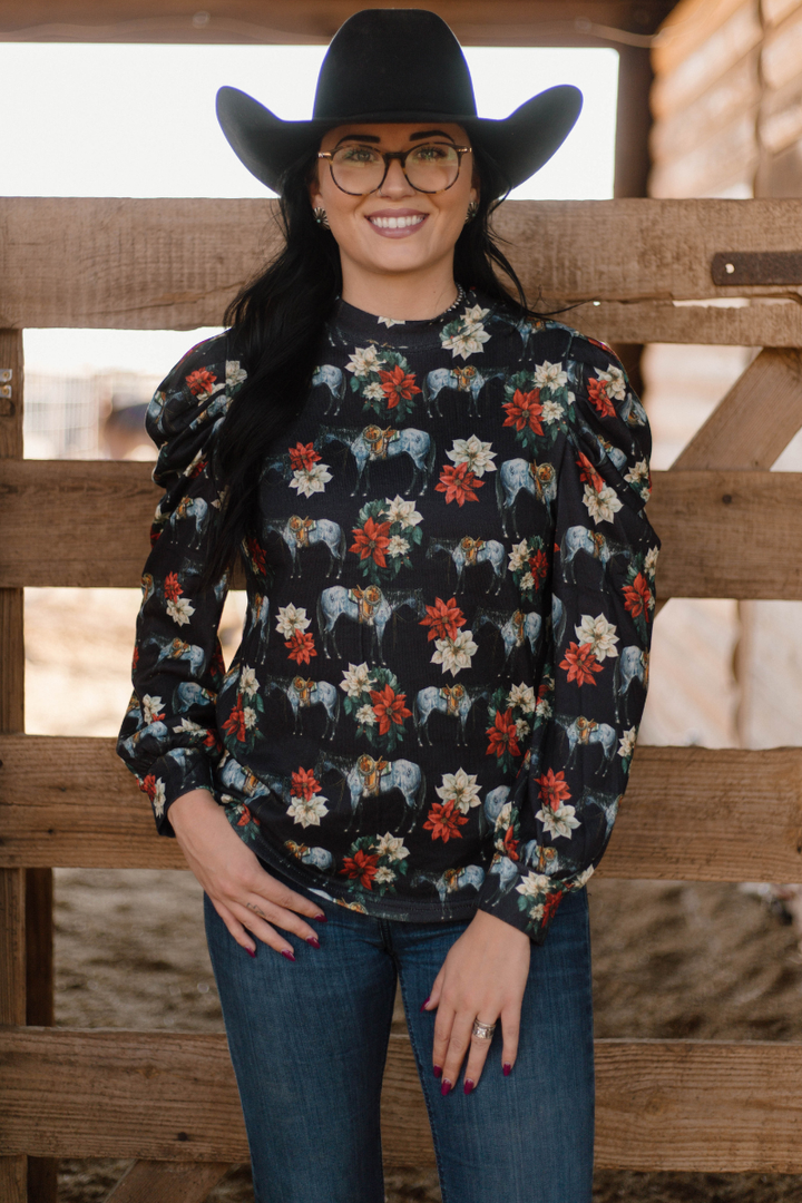 Roan In Bloom Top