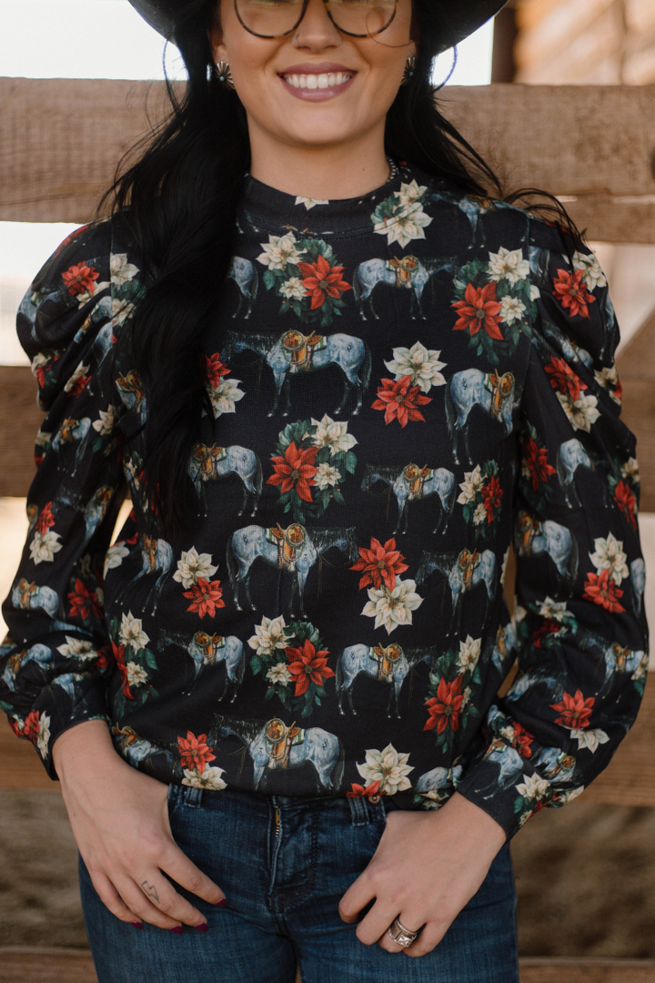 Roan In Bloom Top