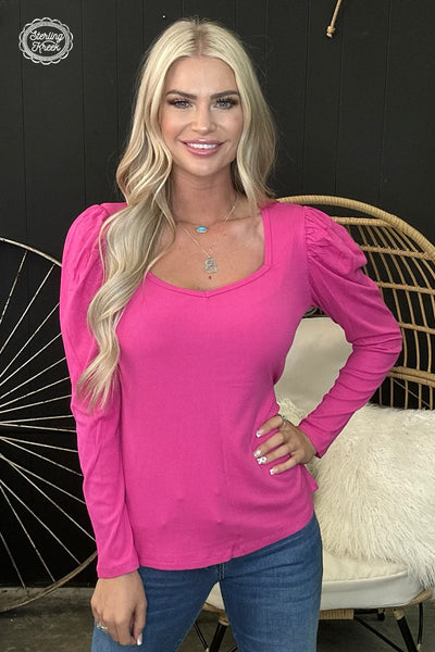 Something Classy Pink Top