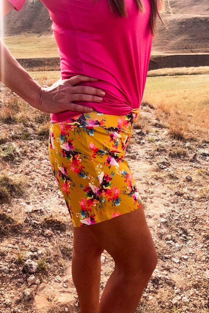 Warm Wildflower Shorts