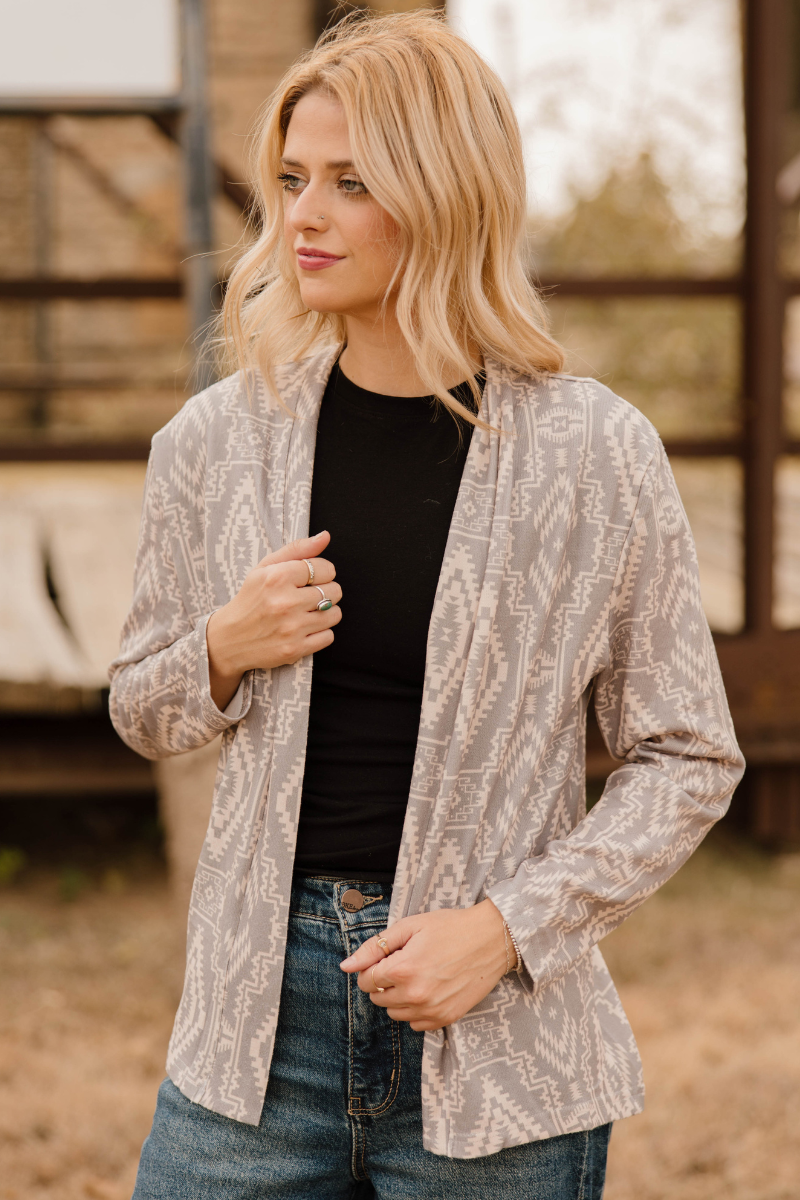 Smoke Over Sand Cardigan