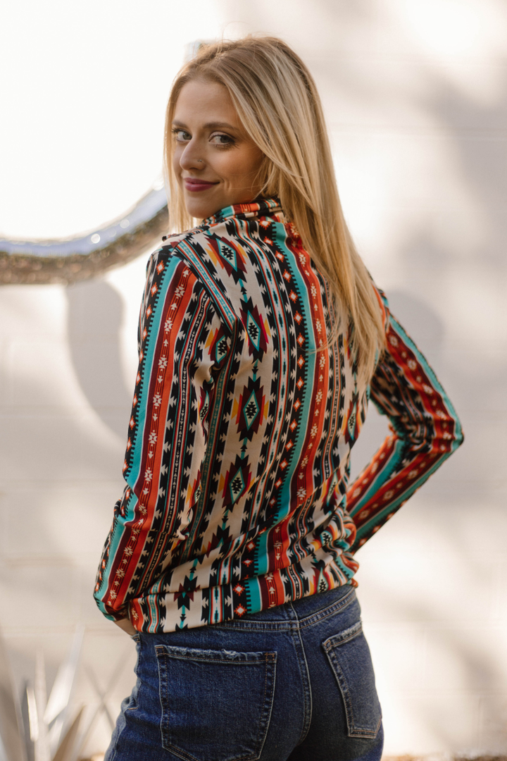 Sunburst Stampede Pullover