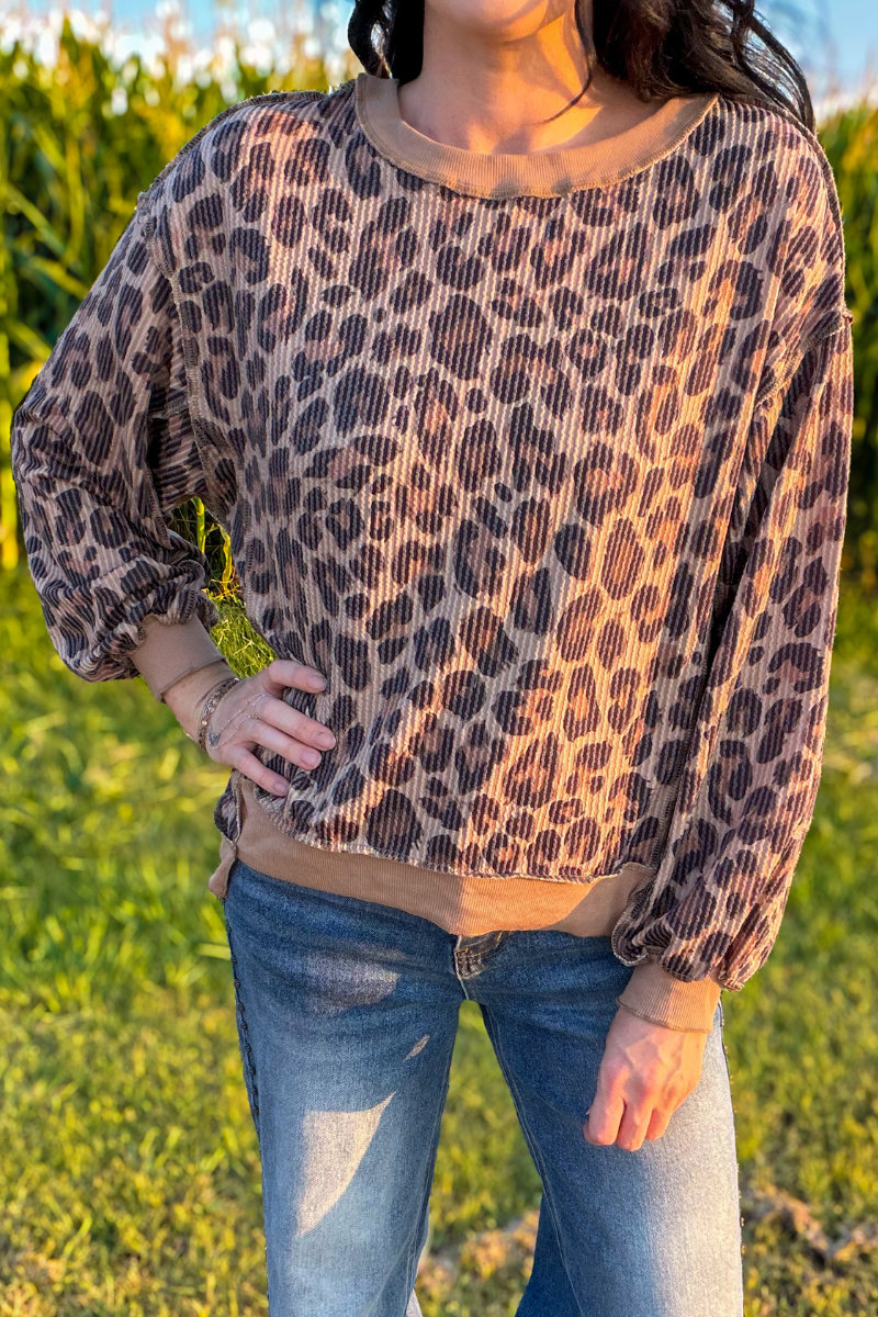 Spotted Wild Pullover