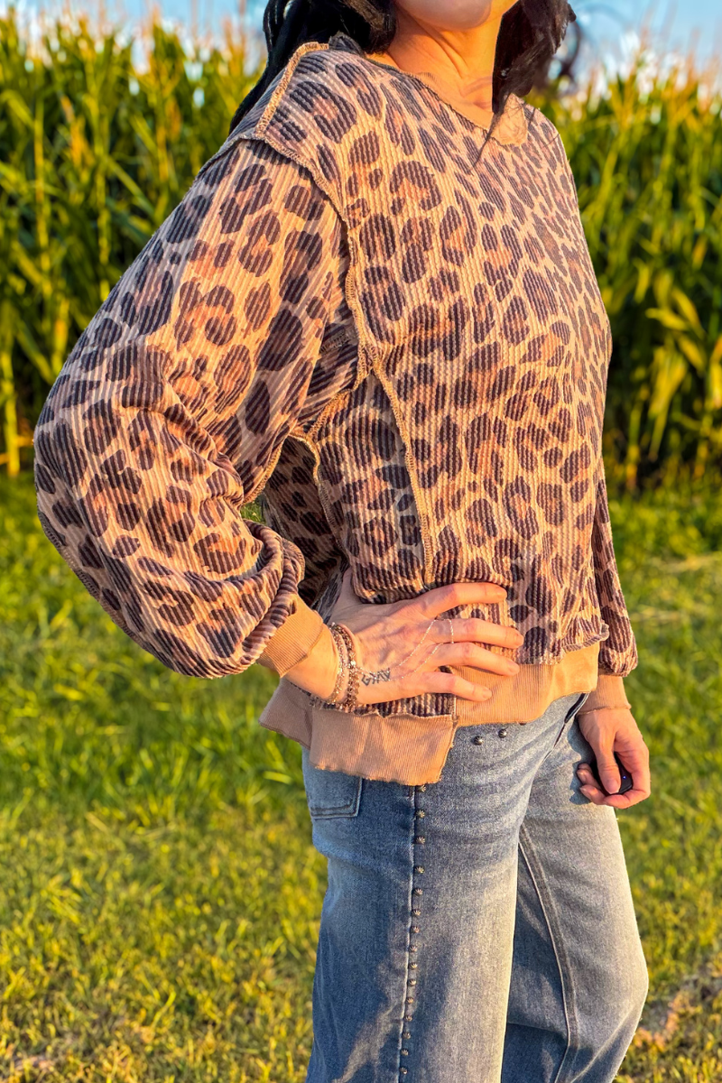 Spotted Wild Pullover