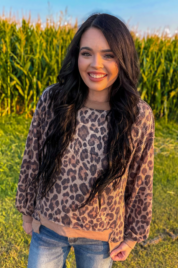 Spotted Wild Pullover