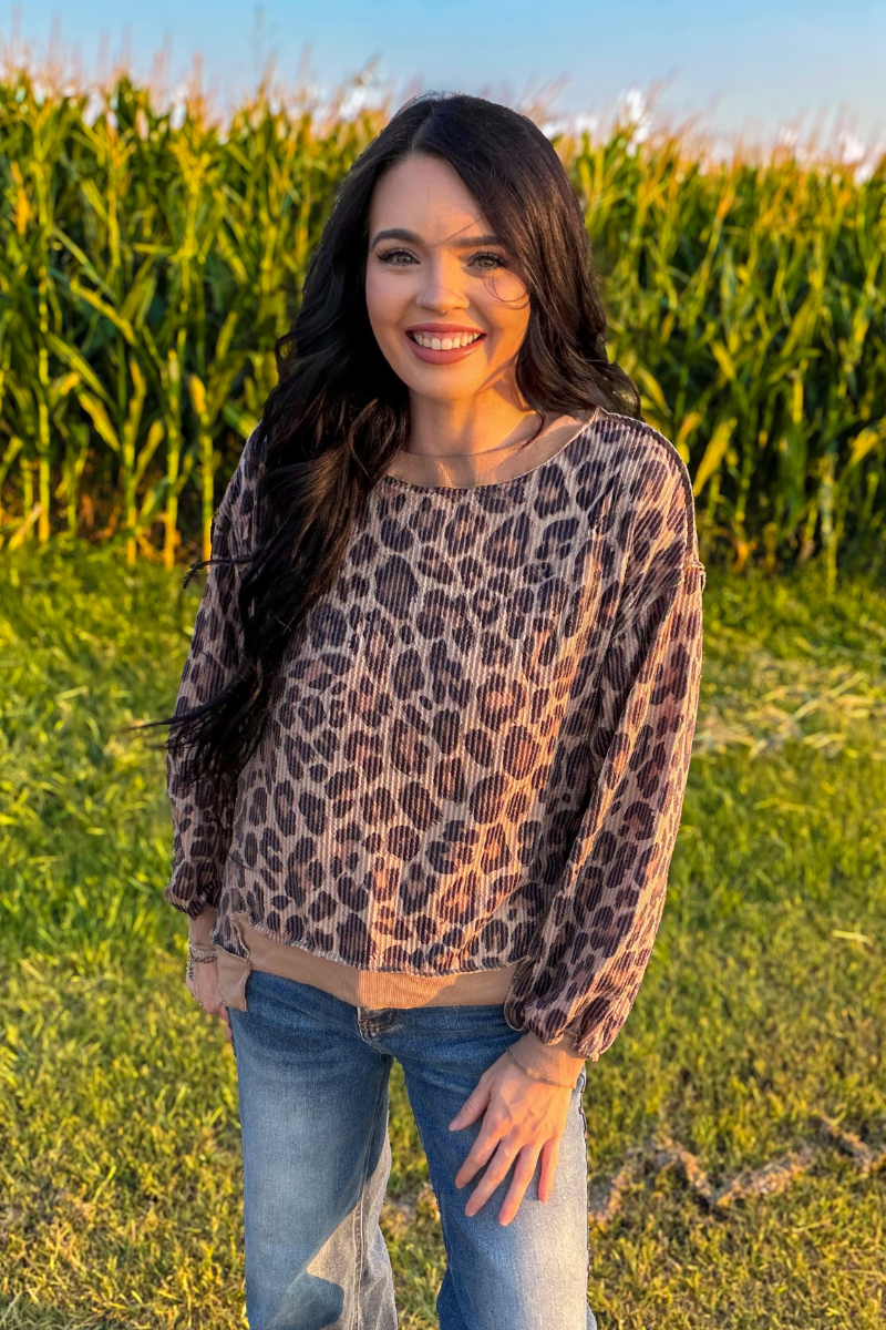 Spotted Wild Pullover