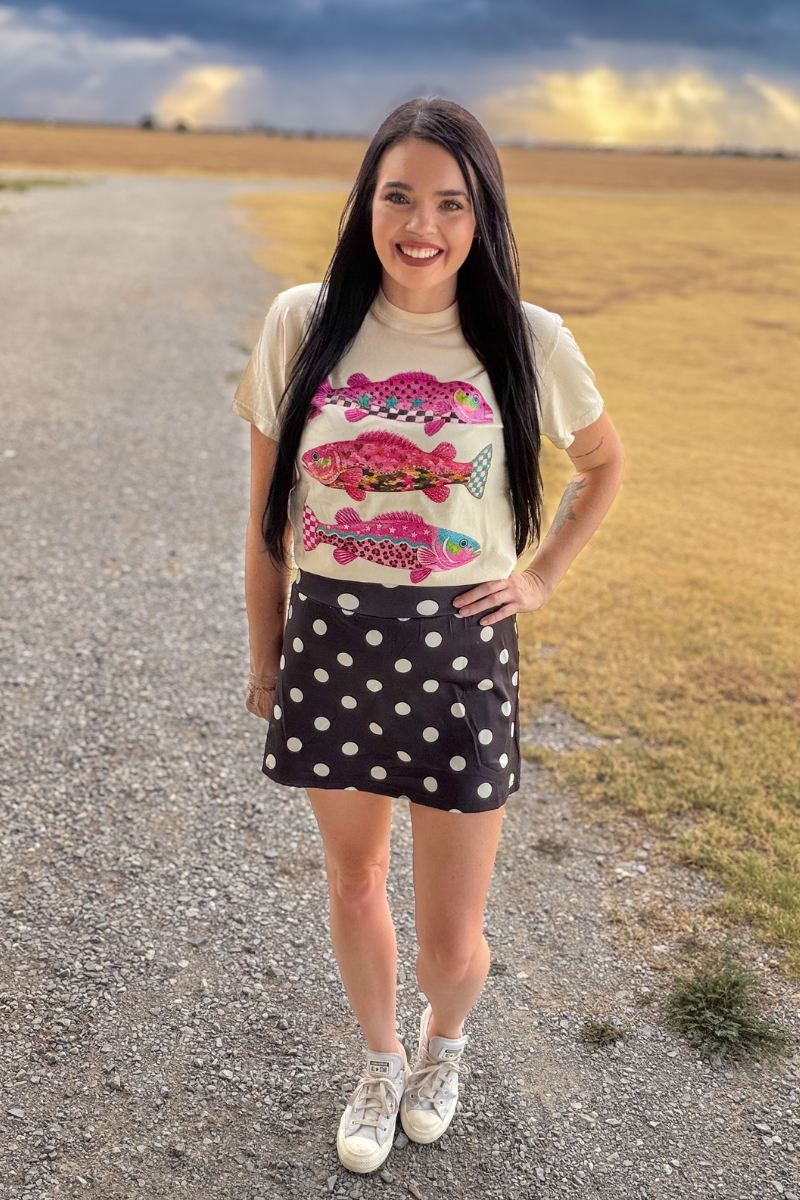 Polka Dot Posie Skirt