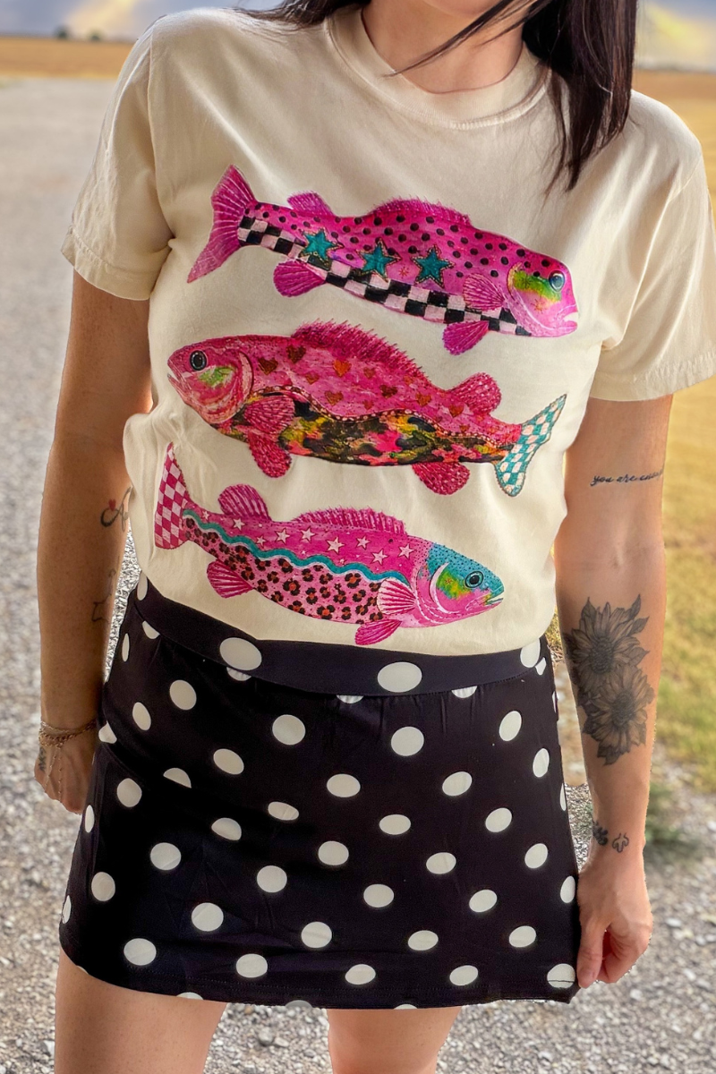 Polka Dot Posie Skirt
