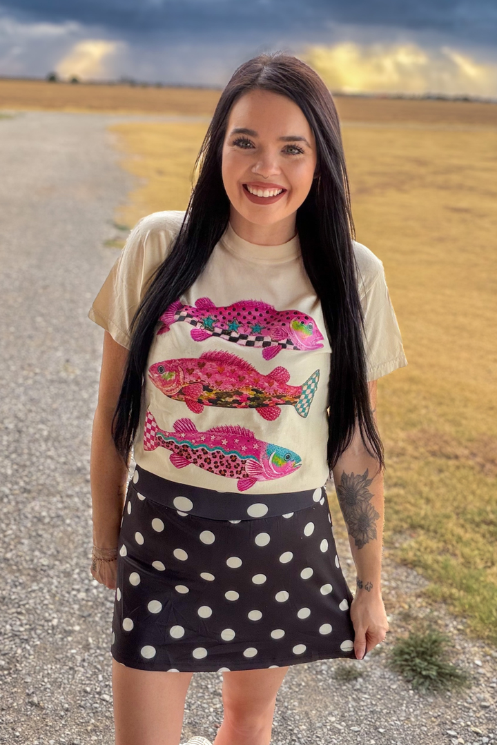 Polka Dot Posie Skirt