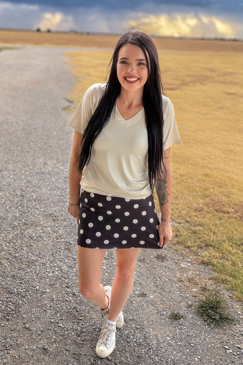 Polka Dot Posie Skirt