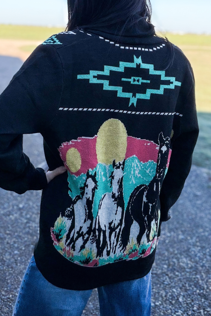 Vintage Stay Wild Sweater
