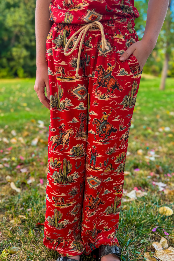 Mini Red Rock Rodeo Pants