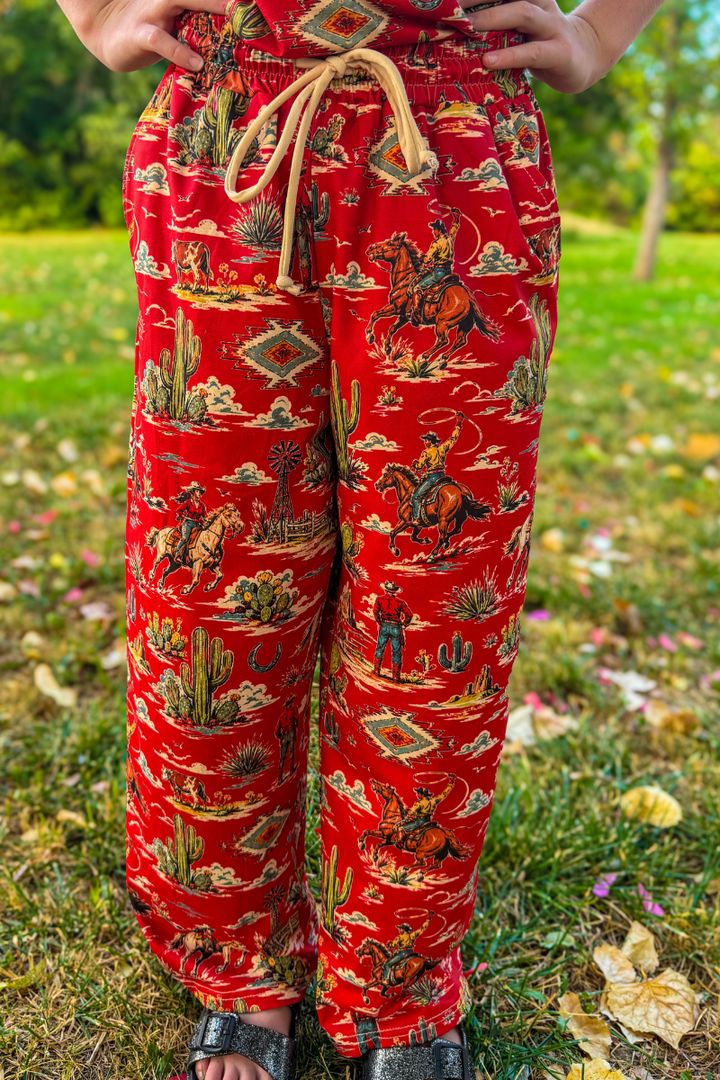 Mini Red Rock Rodeo Pants