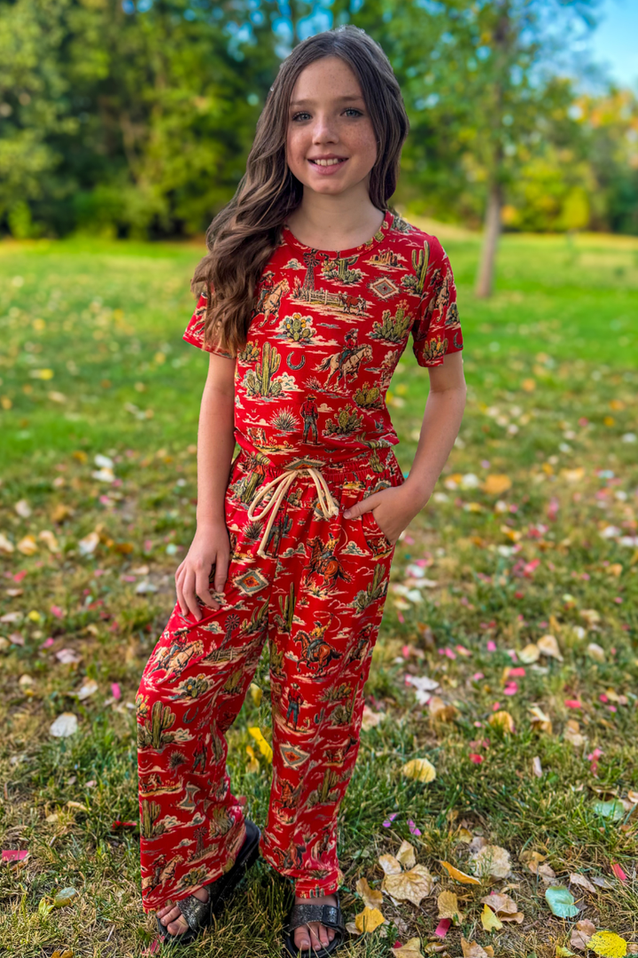 Mini Red Rock Rodeo Pants