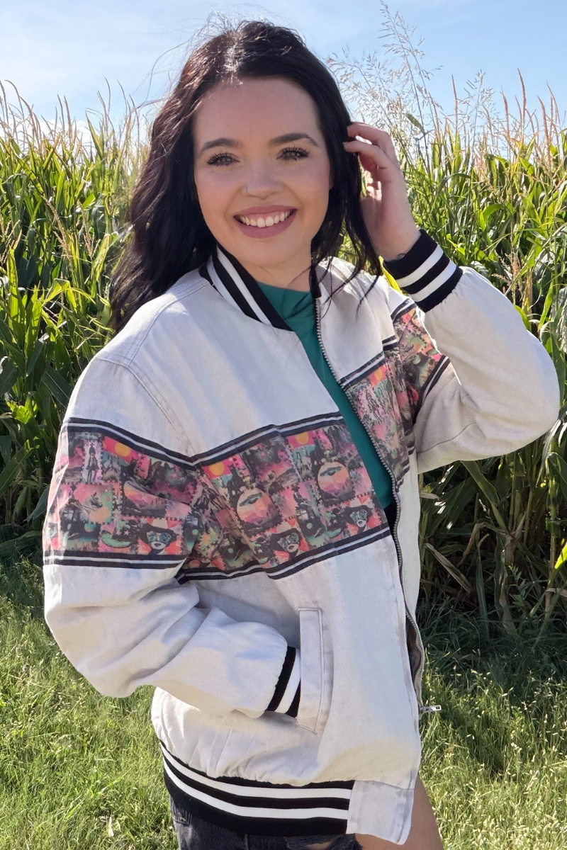 Cosmic Cowgirl Bomber Jacket
