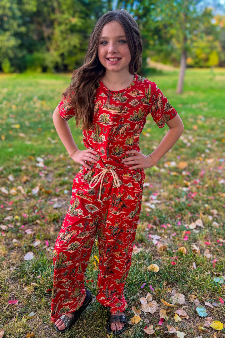 Mini Red Rock Rodeo Pants