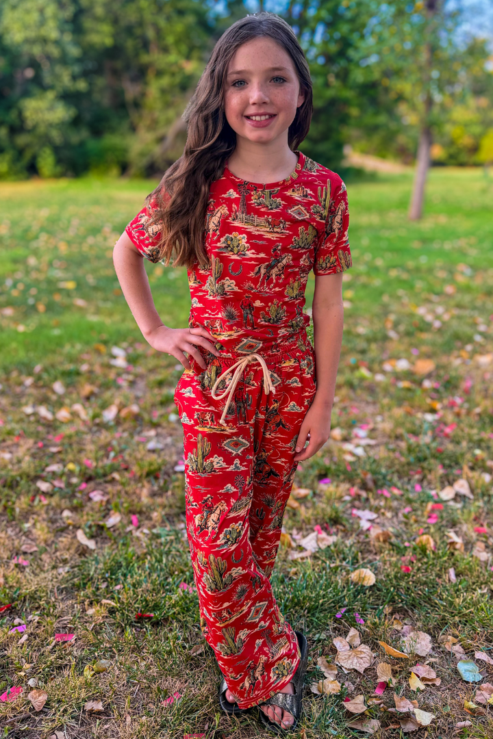 Mini Red Rock Rodeo Pants