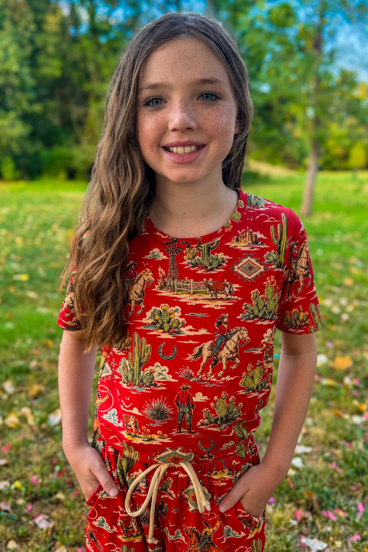 Mini Red Rock Rodeo Top