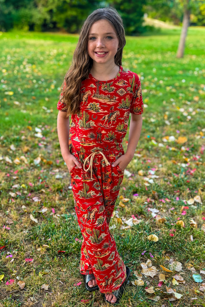 Mini Red Rock Rodeo Pants
