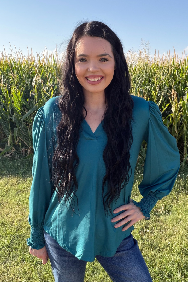 Canyon Call Top - Teal