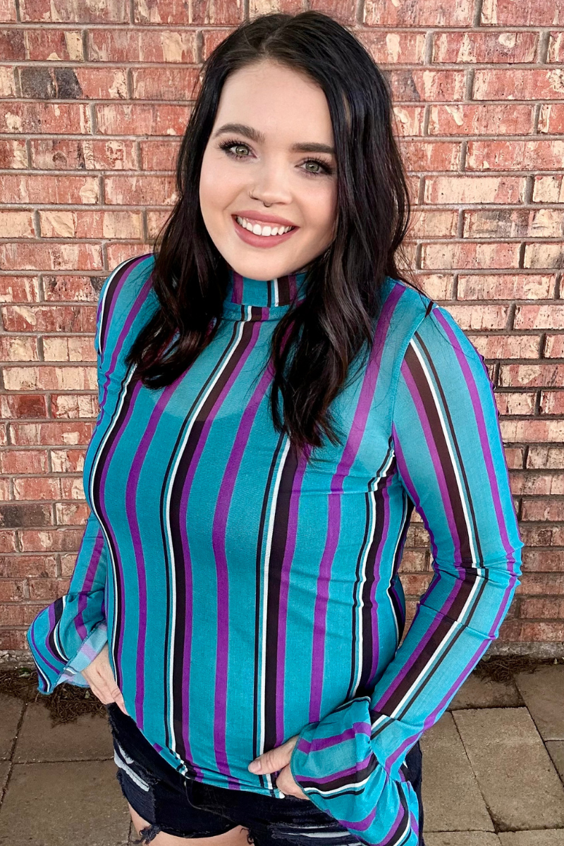 Gotta Be Me Mesh Top
