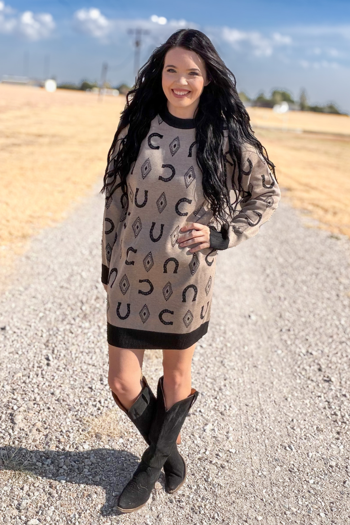 Wild Luck Sweater Dress