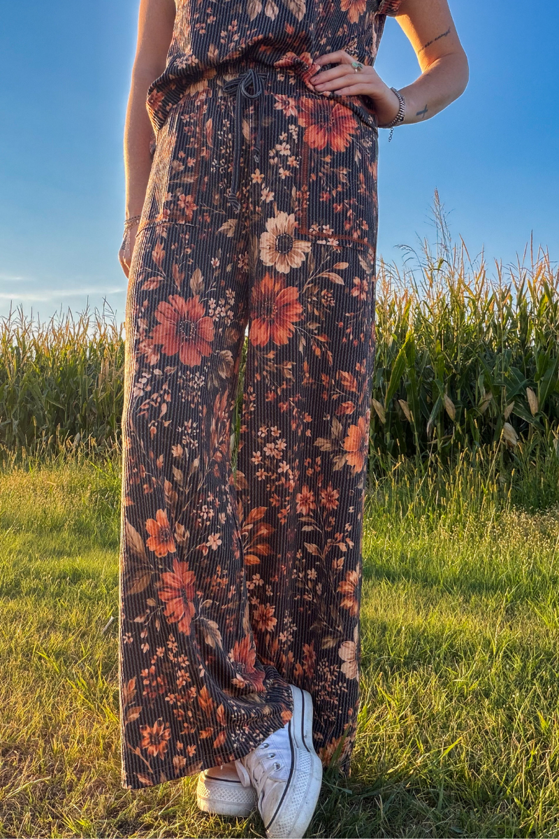 Amber Blossom Pants
